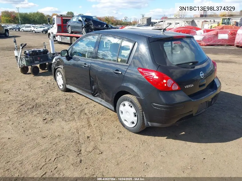 3N1BC13E98L374329 2008 Nissan Versa 1.8S