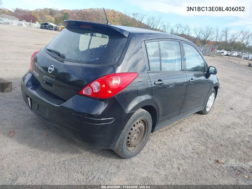 3N1BC13E08L406052 2008 Nissan Versa 1.8S