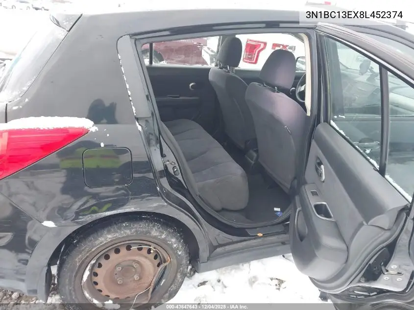3N1BC13EX8L452374 2008 Nissan Versa 1.8S