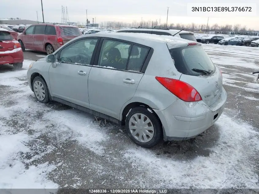 3N1BC13E89L376672 2009 Nissan Versa 1.8S