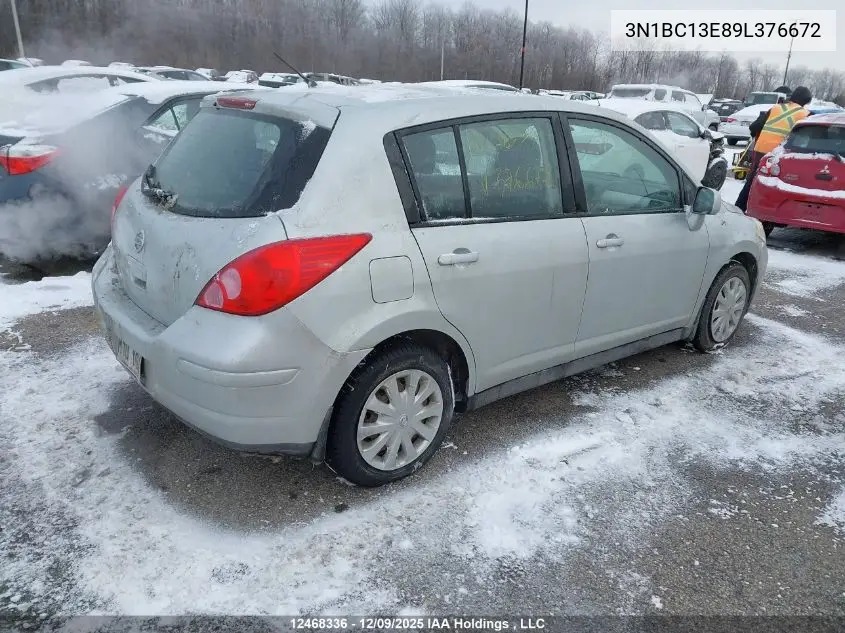 3N1BC13E89L376672 2009 Nissan Versa 1.8S