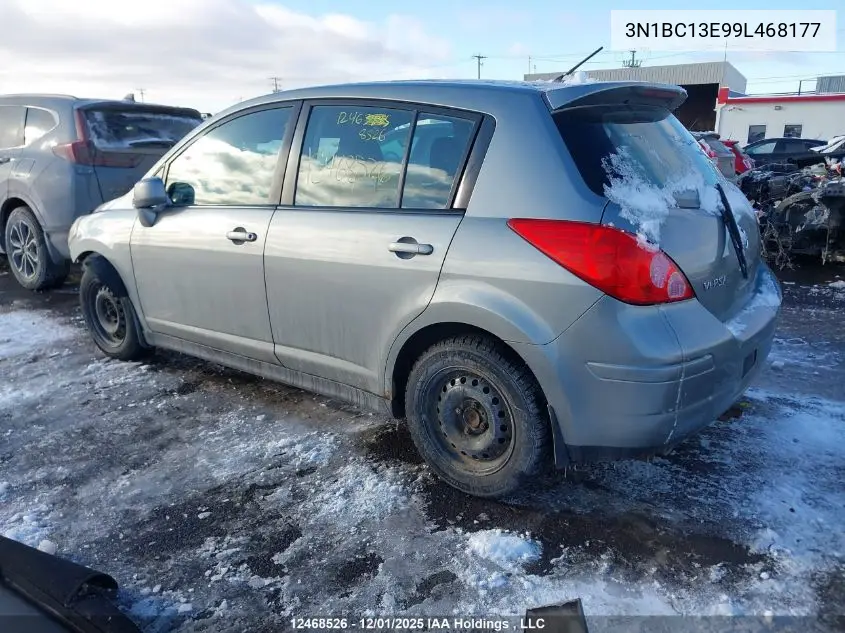 3N1BC13E99L468177 2009 Nissan Versa
