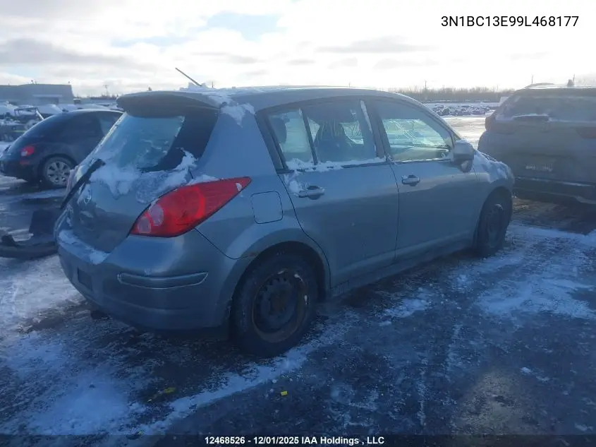 3N1BC13E99L468177 2009 Nissan Versa