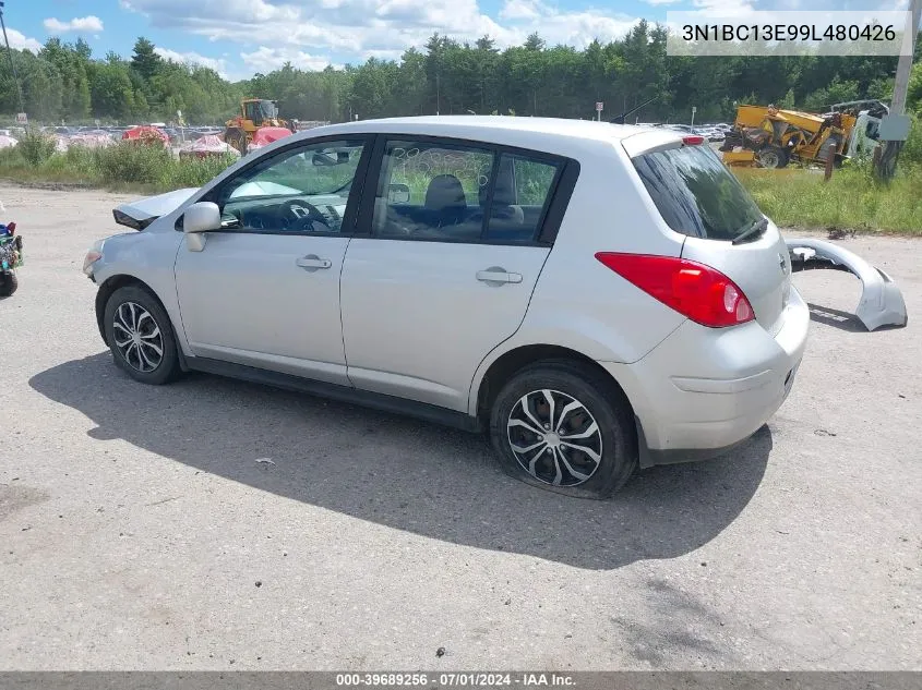 2009 Nissan Versa 1.8S VIN: 3N1BC13E99L480426 Lot: 39689256