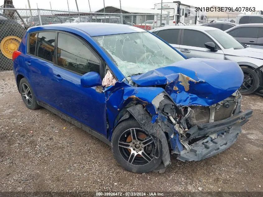 3N1BC13E79L407863 2009 Nissan Versa 1.8S