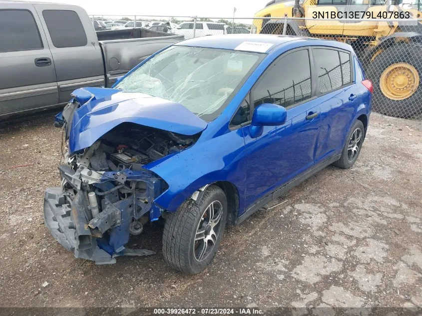 3N1BC13E79L407863 2009 Nissan Versa 1.8S