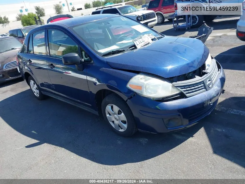 2009 Nissan Versa 1.6 VIN: 3N1CC11E59L459239 Lot: 40438217