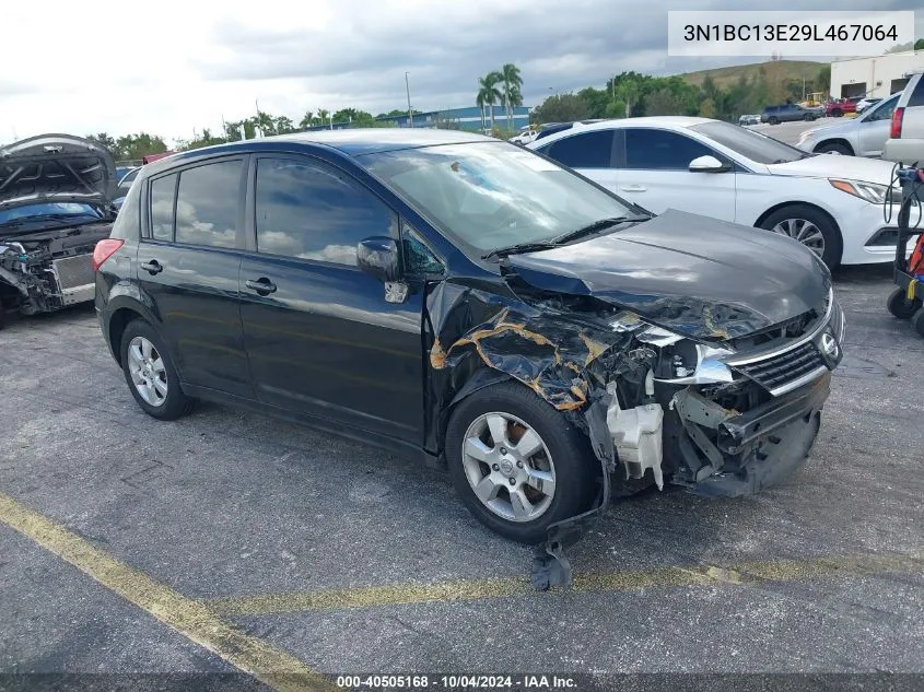 3N1BC13E29L467064 2009 Nissan Versa 1.8S