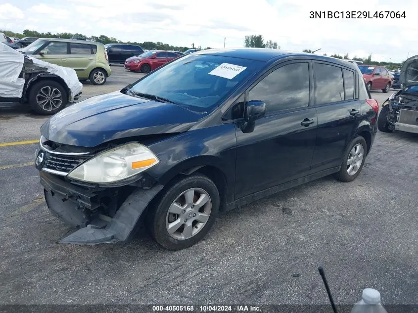 3N1BC13E29L467064 2009 Nissan Versa 1.8S