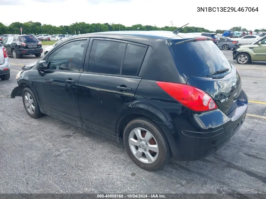 3N1BC13E29L467064 2009 Nissan Versa 1.8S