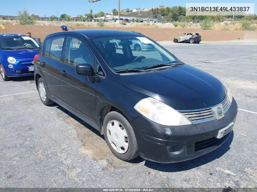 2009 Nissan Versa 1.8S VIN: 3N1BC13E49L433837 Lot: 42816716