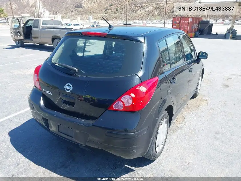 2009 Nissan Versa 1.8S VIN: 3N1BC13E49L433837 Lot: 42816716
