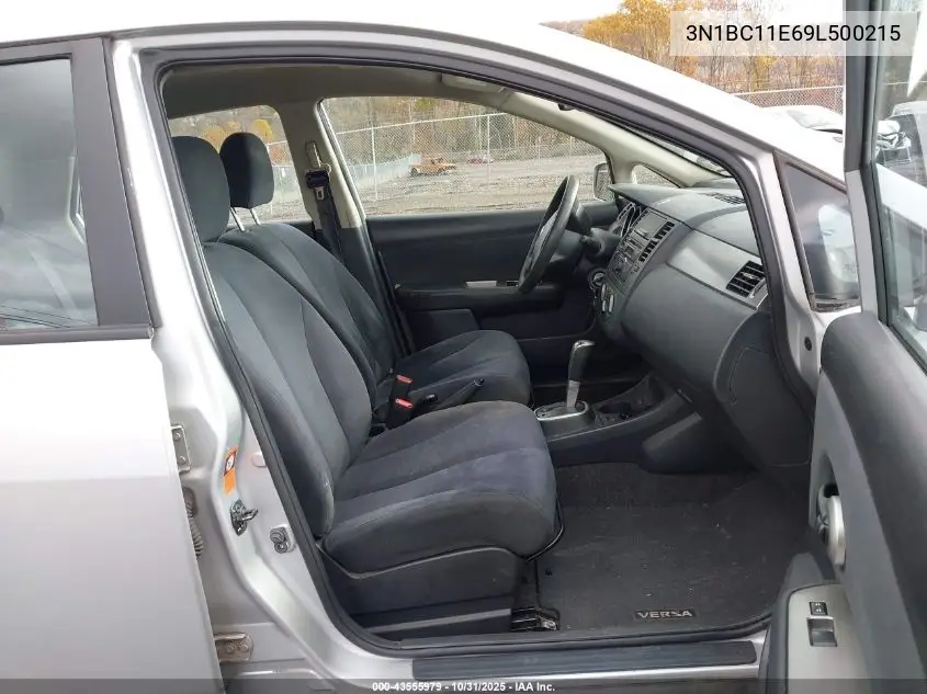 3N1BC11E69L500215 2009 Nissan Versa 1.8S