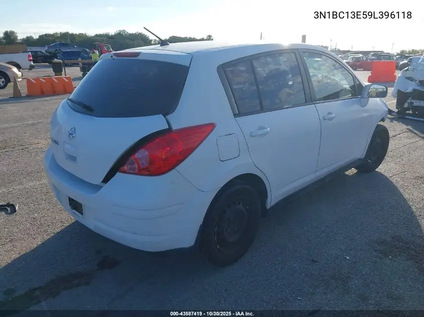 3N1BC13E59L396118 2009 Nissan Versa 1.8S