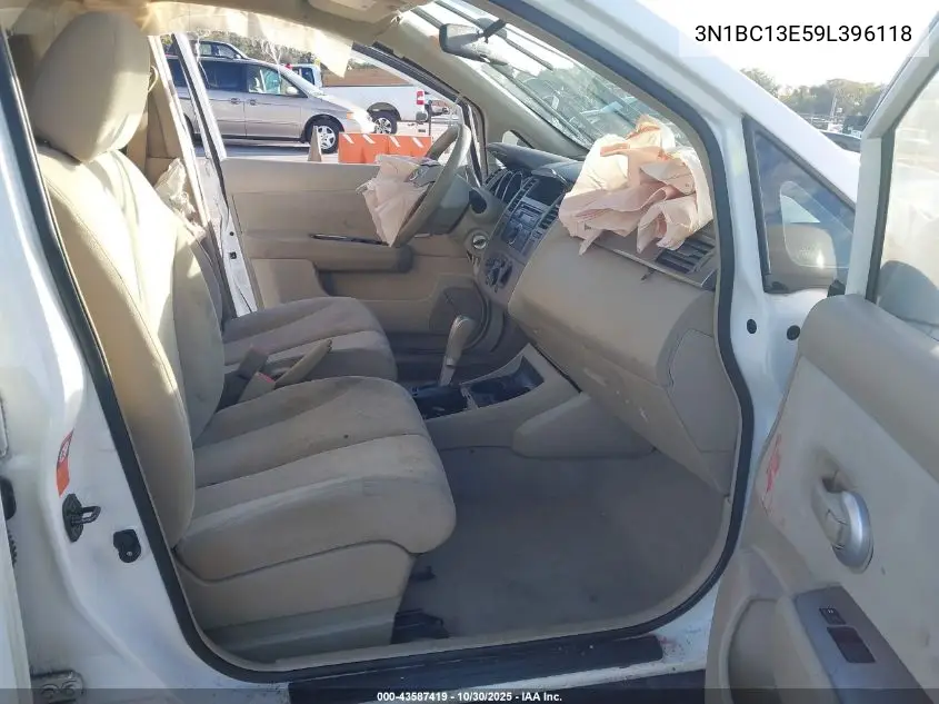 3N1BC13E59L396118 2009 Nissan Versa 1.8S