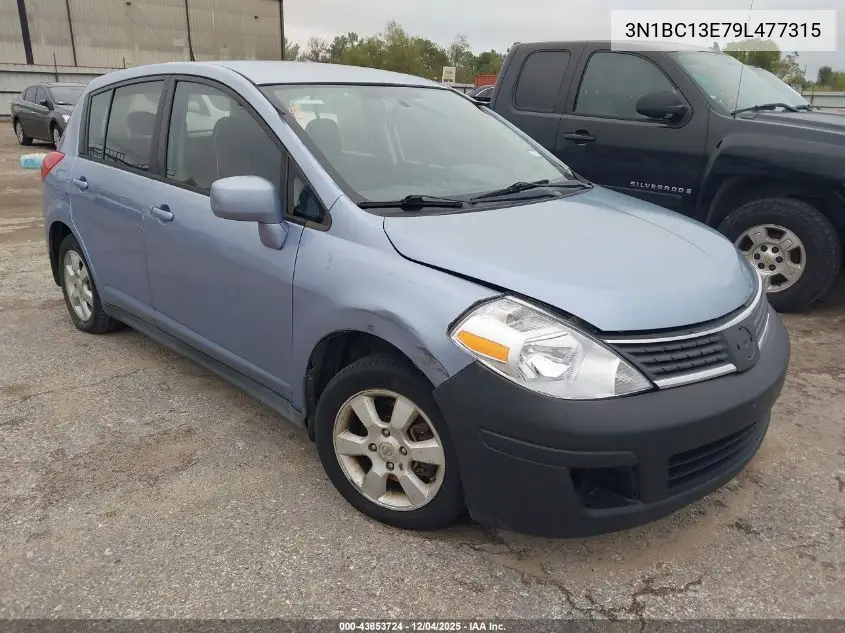 3N1BC13E79L477315 2009 Nissan Versa 1.8S