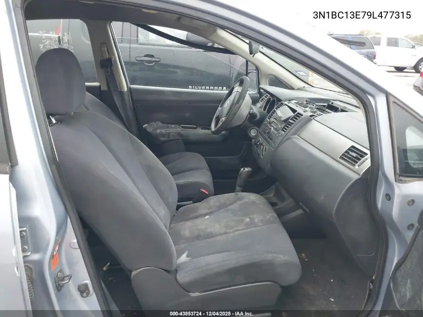 3N1BC13E79L477315 2009 Nissan Versa 1.8S