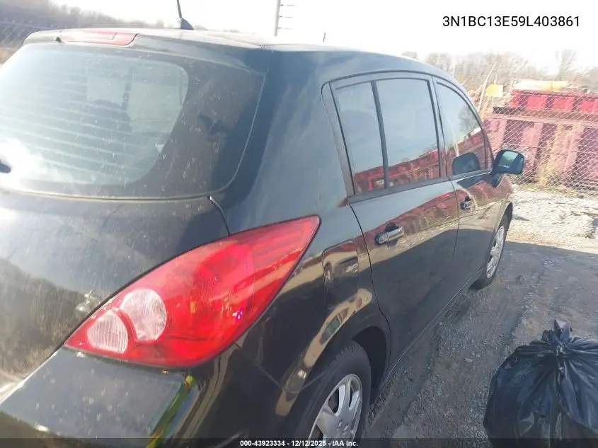 3N1BC13E59L403861 2009 Nissan Versa 1.8S