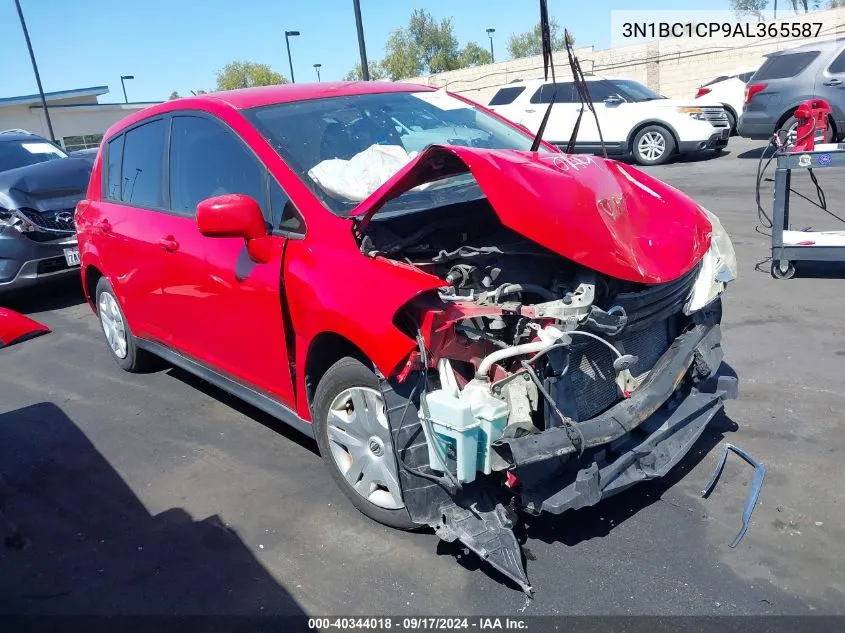 3N1BC1CP9AL365587 2010 Nissan Versa 1.8 S/1.8S/1.8Sl