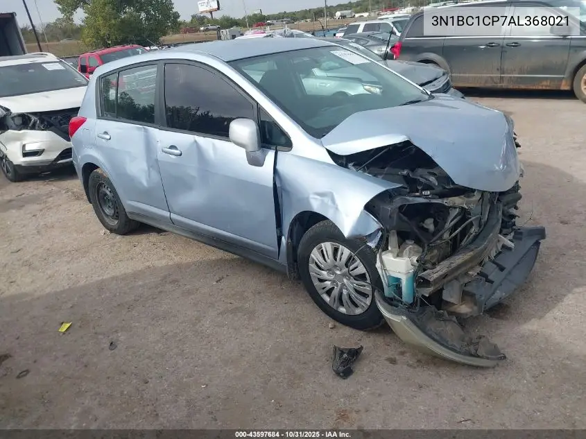 3N1BC1CP7AL368021 2010 Nissan Versa 1.8S
