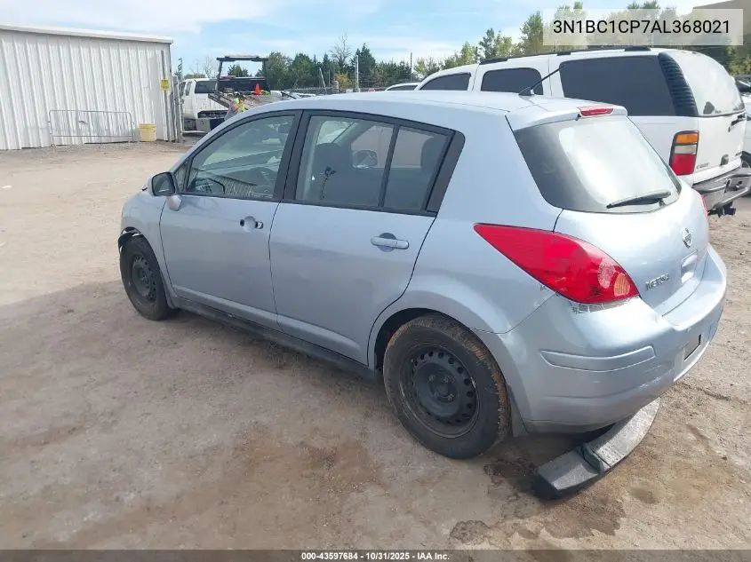 3N1BC1CP7AL368021 2010 Nissan Versa 1.8S