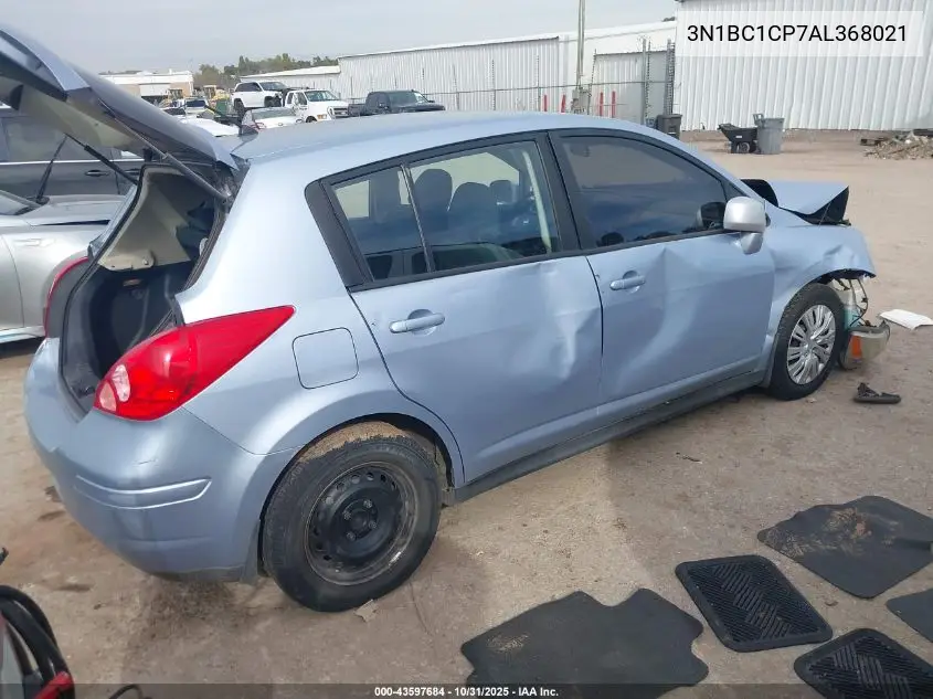 3N1BC1CP7AL368021 2010 Nissan Versa 1.8S