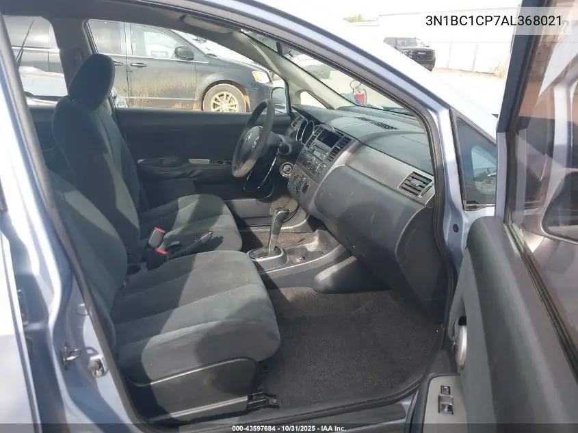 3N1BC1CP7AL368021 2010 Nissan Versa 1.8S