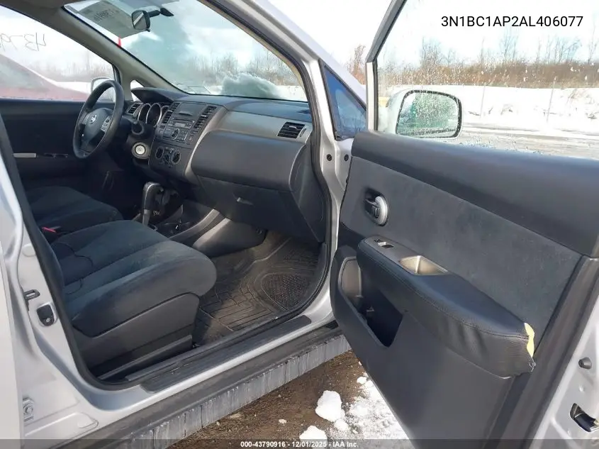 3N1BC1AP2AL406077 2010 Nissan Versa 1.8S
