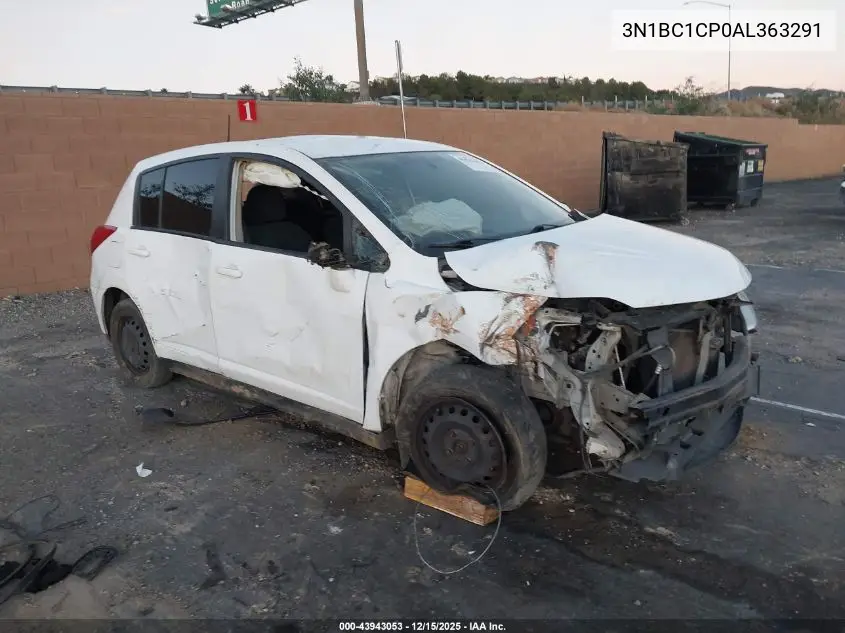 3N1BC1CP0AL363291 2010 Nissan Versa 1.8S