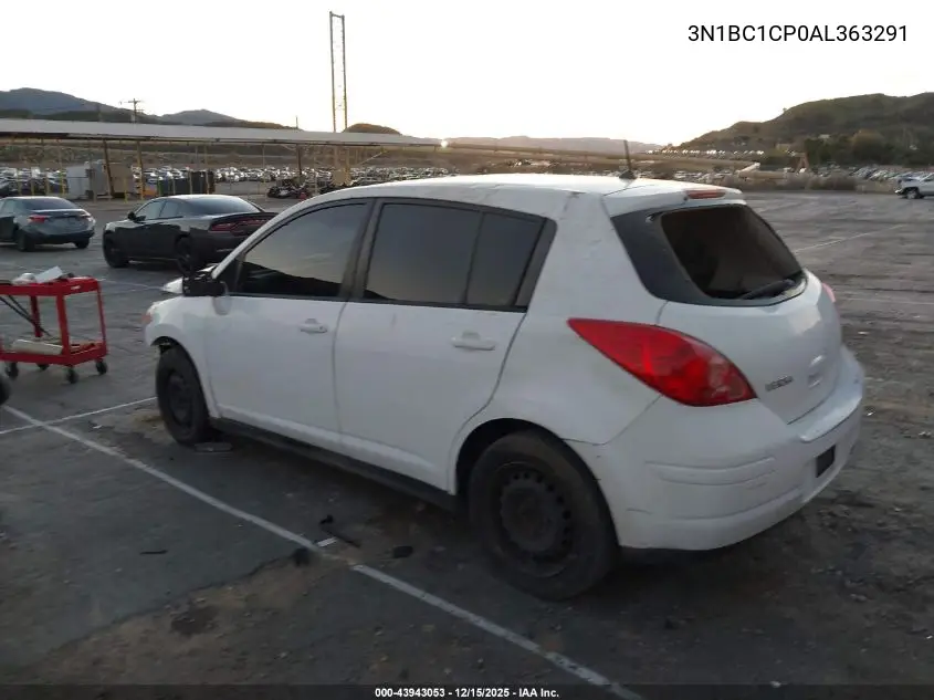 3N1BC1CP0AL363291 2010 Nissan Versa 1.8S
