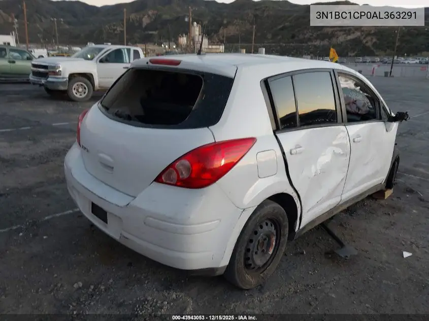 3N1BC1CP0AL363291 2010 Nissan Versa 1.8S
