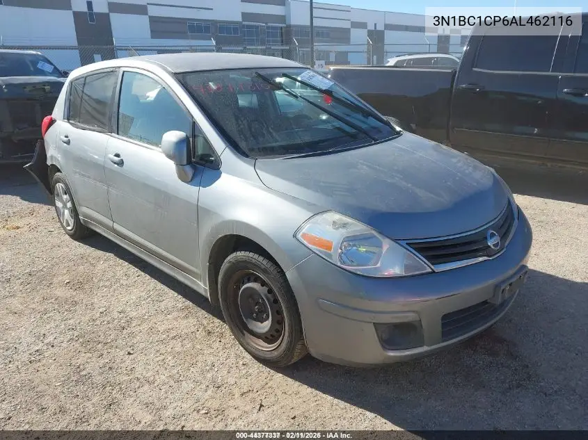 3N1BC1CP6AL462116 2010 Nissan Versa 1.8S