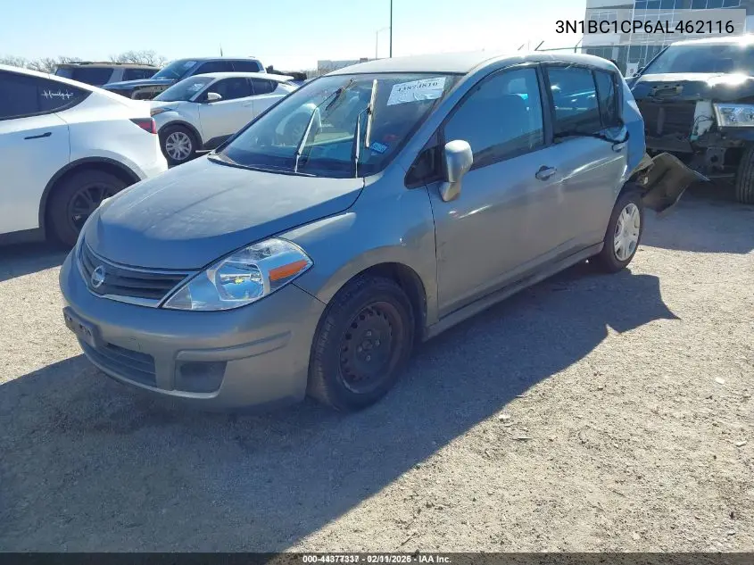 3N1BC1CP6AL462116 2010 Nissan Versa 1.8S