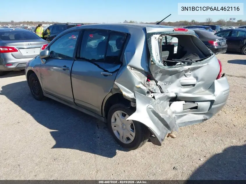 3N1BC1CP6AL462116 2010 Nissan Versa 1.8S