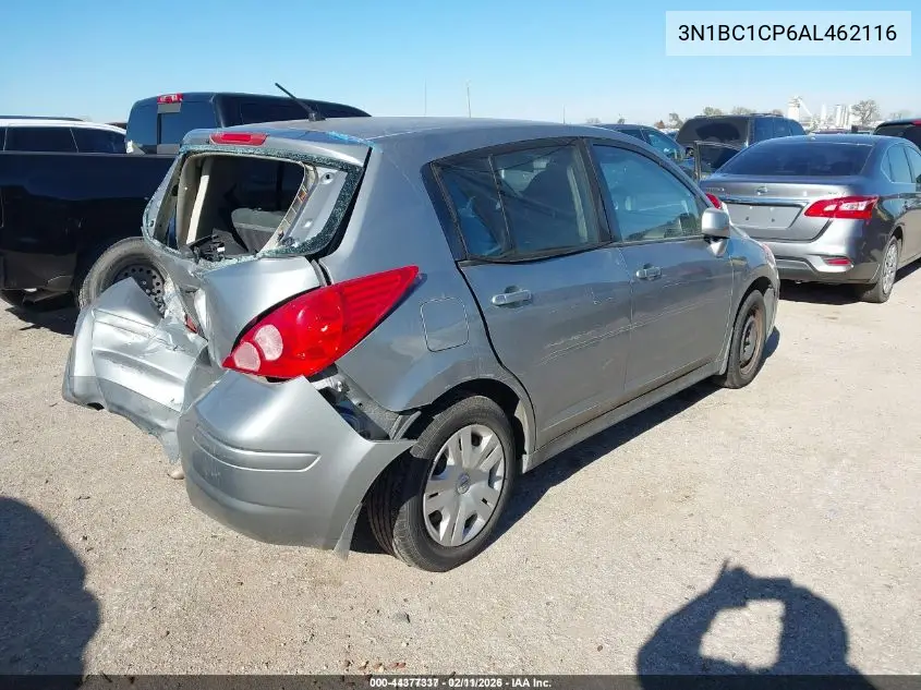 3N1BC1CP6AL462116 2010 Nissan Versa 1.8S