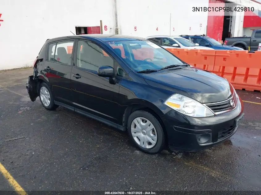3N1BC1CP9BL429810 2011 Nissan Versa 1.8S
