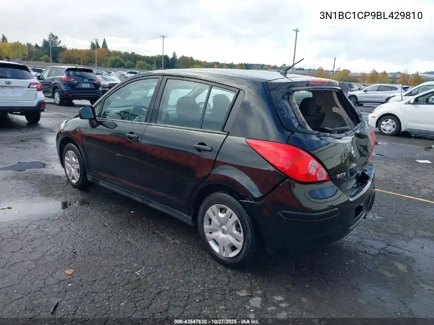 3N1BC1CP9BL429810 2011 Nissan Versa 1.8S