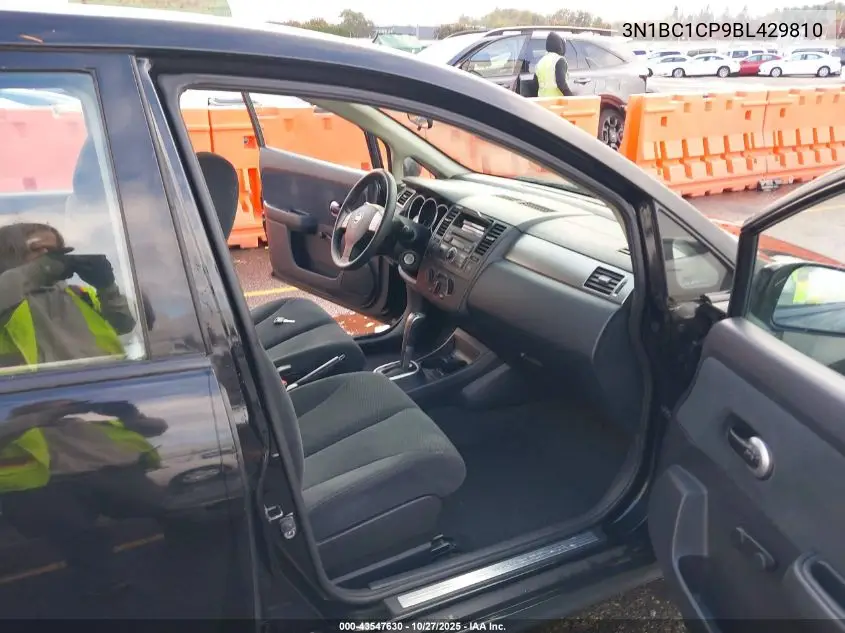 3N1BC1CP9BL429810 2011 Nissan Versa 1.8S