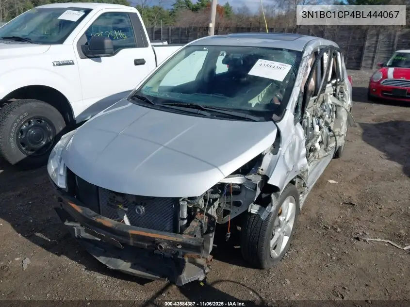 3N1BC1CP4BL444067 2011 Nissan Versa 1.8Sl