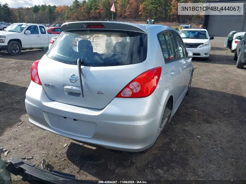3N1BC1CP4BL444067 2011 Nissan Versa 1.8Sl
