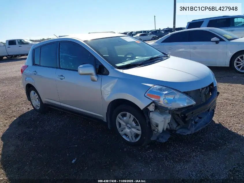 3N1BC1CP6BL427948 2011 Nissan Versa 1.8S