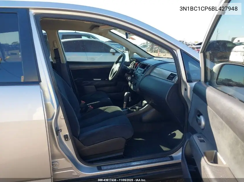 3N1BC1CP6BL427948 2011 Nissan Versa 1.8S