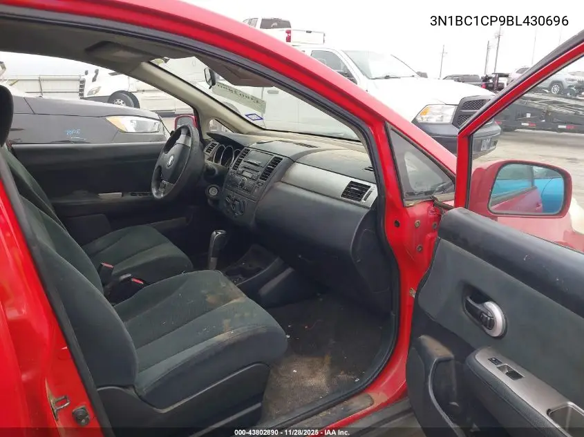 3N1BC1CP9BL430696 2011 Nissan Versa 1.8S