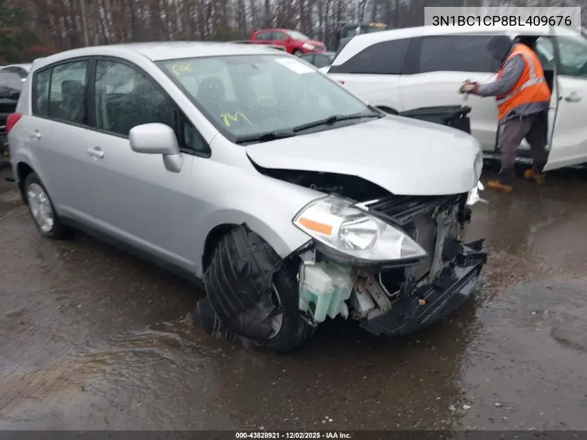 3N1BC1CP8BL409676 2011 Nissan Versa 1.8S