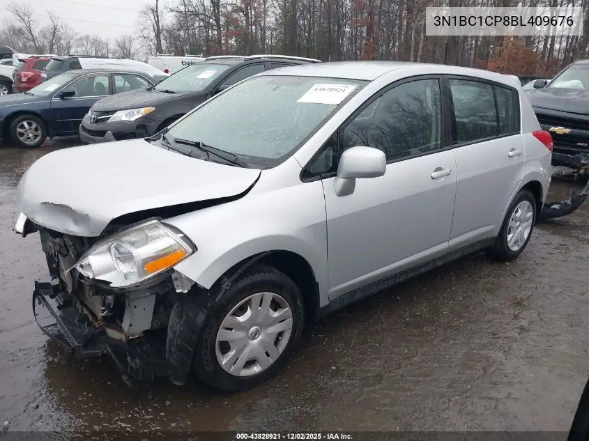 3N1BC1CP8BL409676 2011 Nissan Versa 1.8S