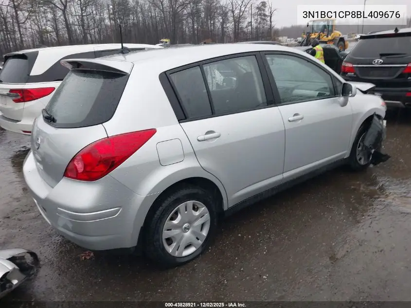 3N1BC1CP8BL409676 2011 Nissan Versa 1.8S