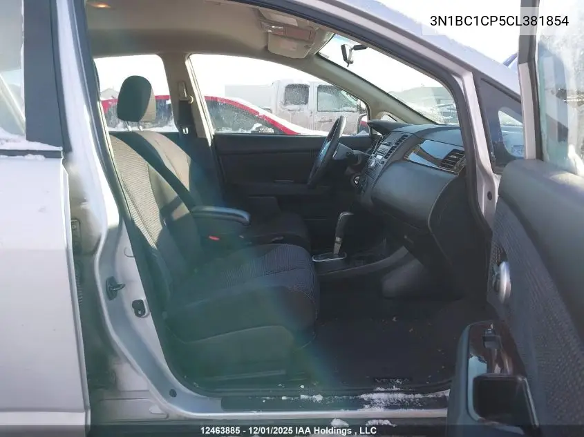 3N1BC1CP5CL381854 2012 Nissan Versa