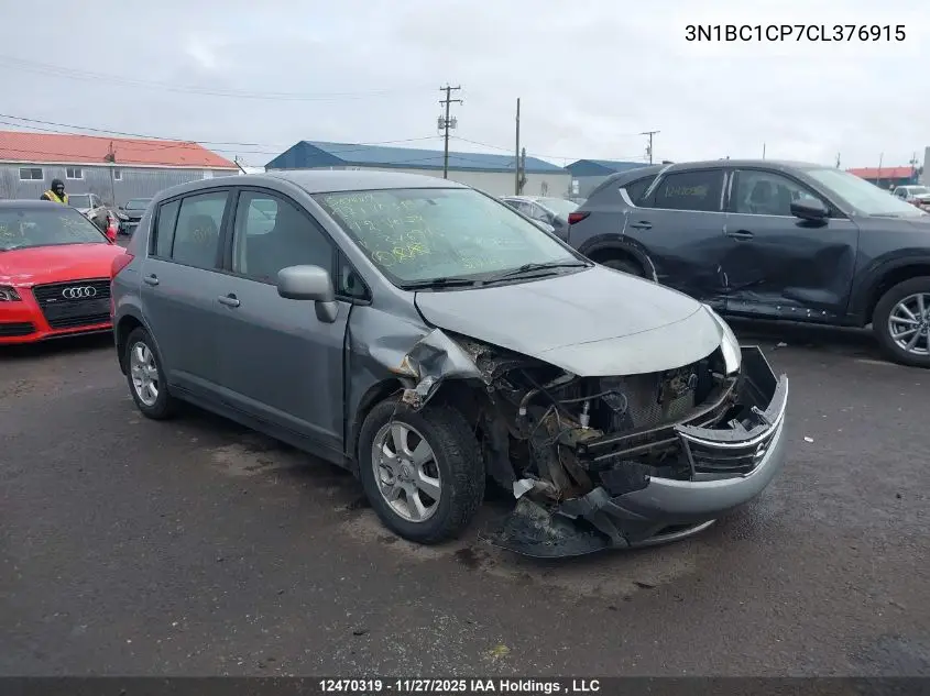 3N1BC1CP7CL376915 2012 Nissan Versa 1.8 S/1.8 Sl