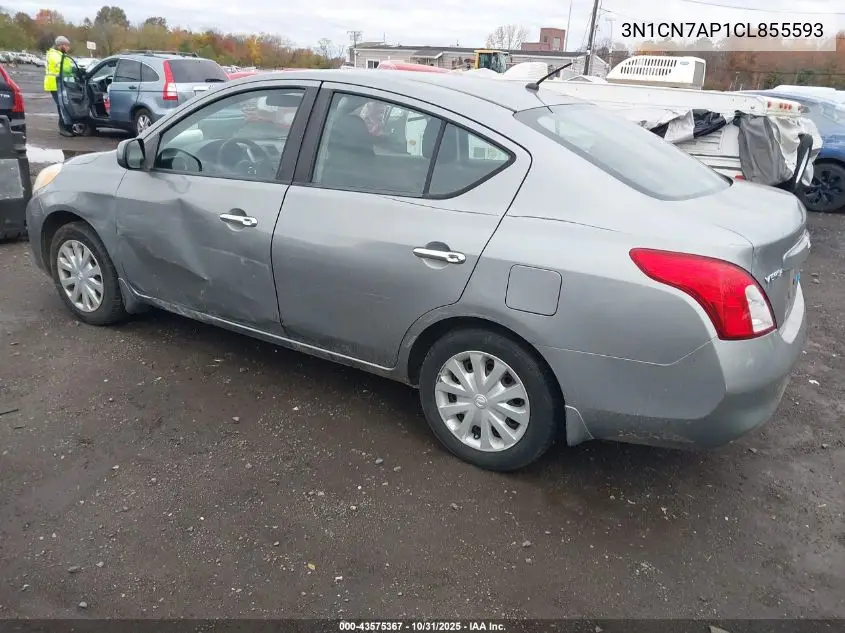 3N1CN7AP1CL855593 2012 Nissan Versa 1.6 Sv