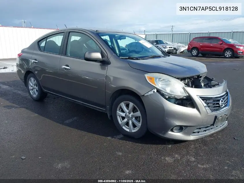 3N1CN7AP5CL918128 2012 Nissan Versa 1.6 Sl